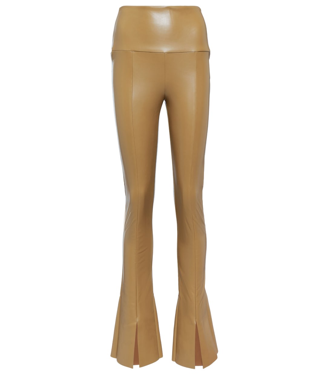 Norma Kamali Spat faux leather leggings35609 nobg