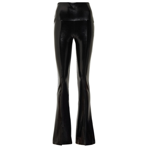 Norma Kamali Spat faux patent leather leggings88090 nobg