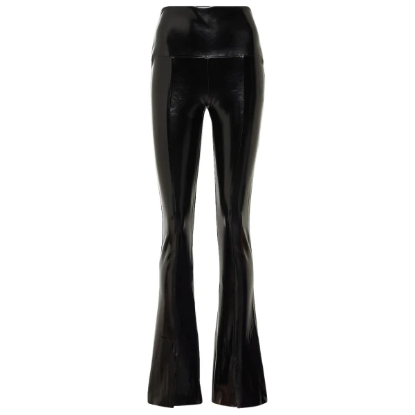 Norma Kamali Spat faux patent leather leggings88090 nobg