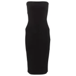 Norma Kamali Strapless jersey blend midi dress31499 nobg
