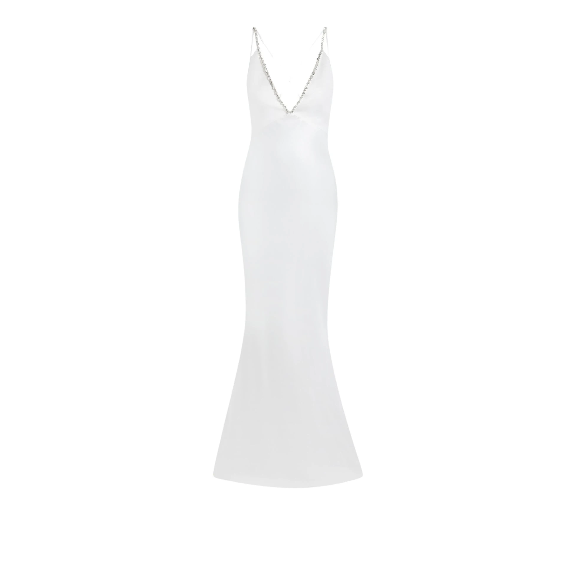 Safiyaa Bella Ivory Long Dress56878 nobg Safiyaa Bella Ivory Long Dress56878 nobg