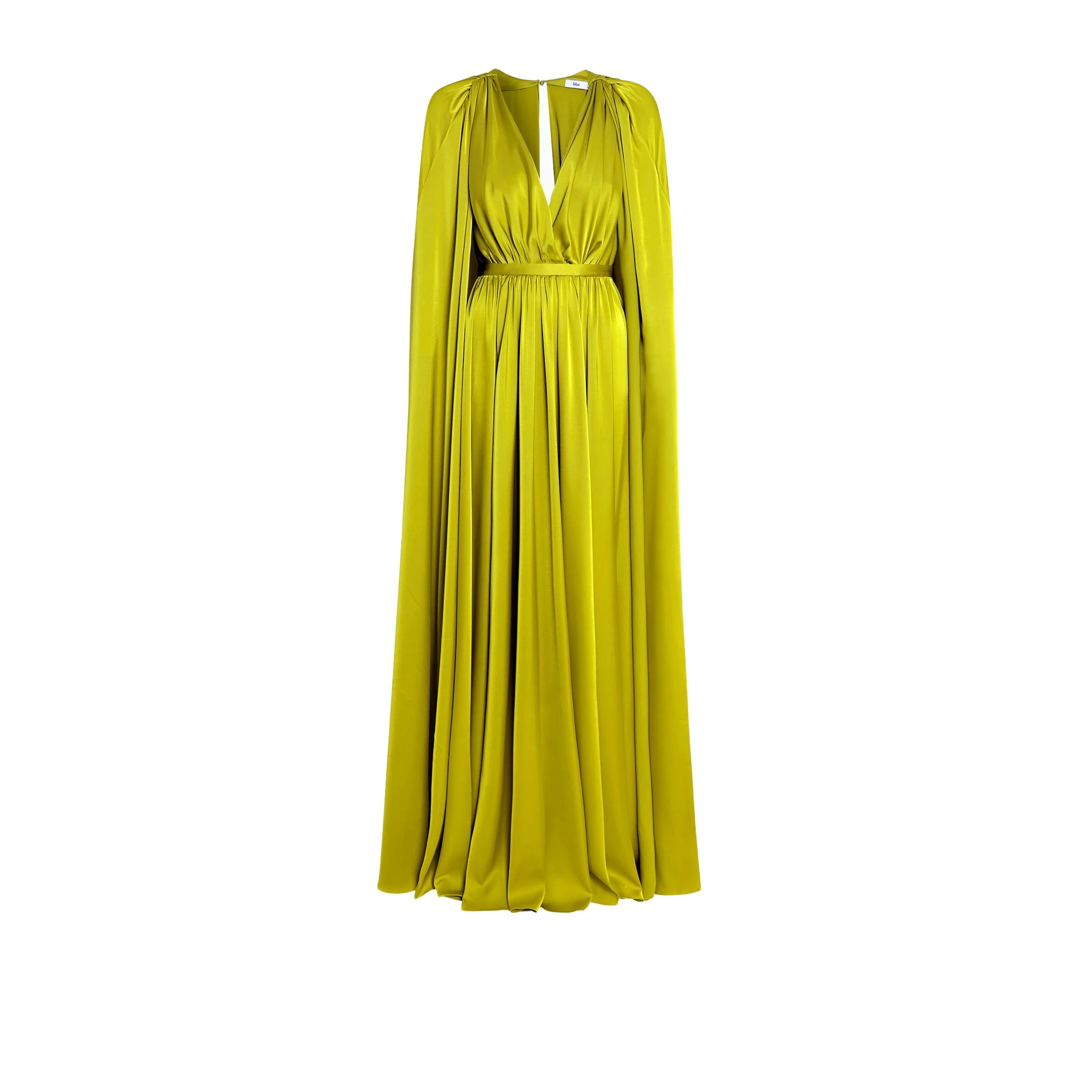 Safiyaa Bianca Chartreuse Long Dress57528 nobg Safiyaa Bianca Chartreuse Long Dress57528 nobg