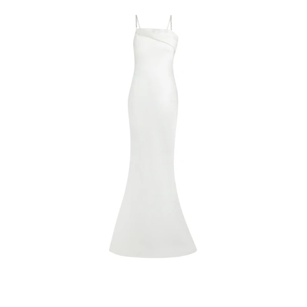 Safiyaa Brooke Ivory Long Dress94847 nobg
