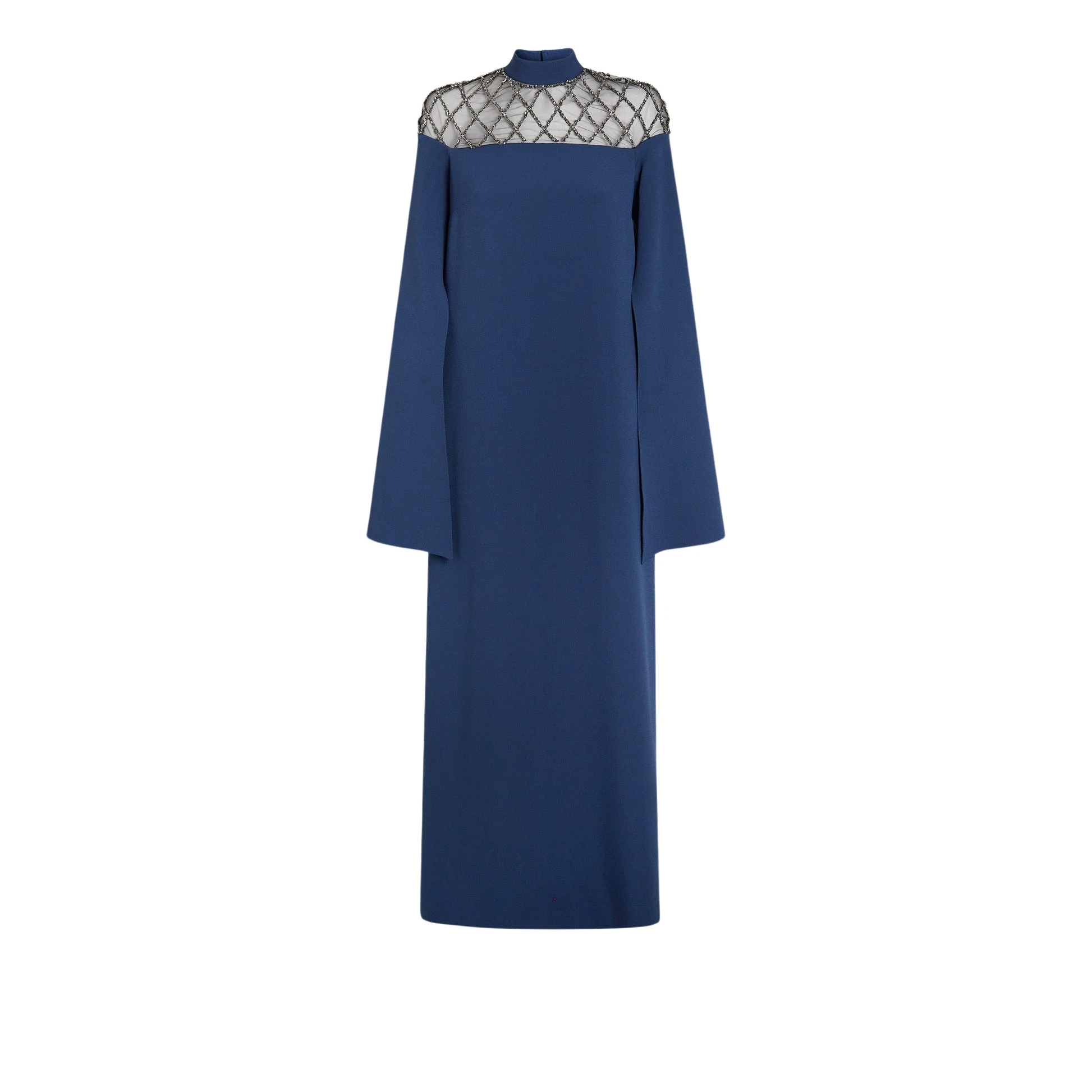 Safiyaa Clemantis Ink Blue Long Dress89131 nobg Safiyaa Clemantis Ink Blue Long Dress89131 nobg