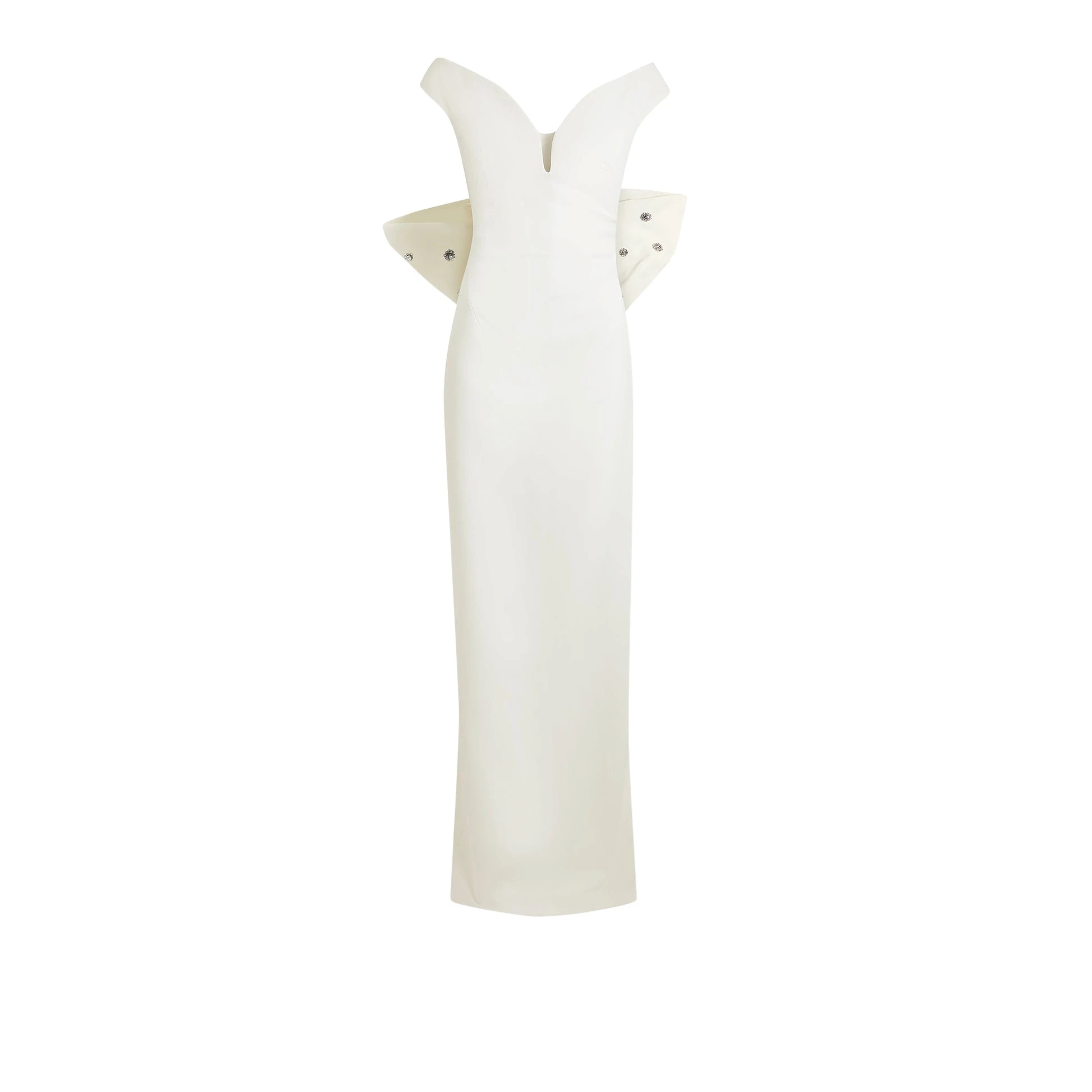 Safiyaa Damona Ivory Long Dress76437 nobg Safiyaa Damona Ivory Long Dress76437 nobg