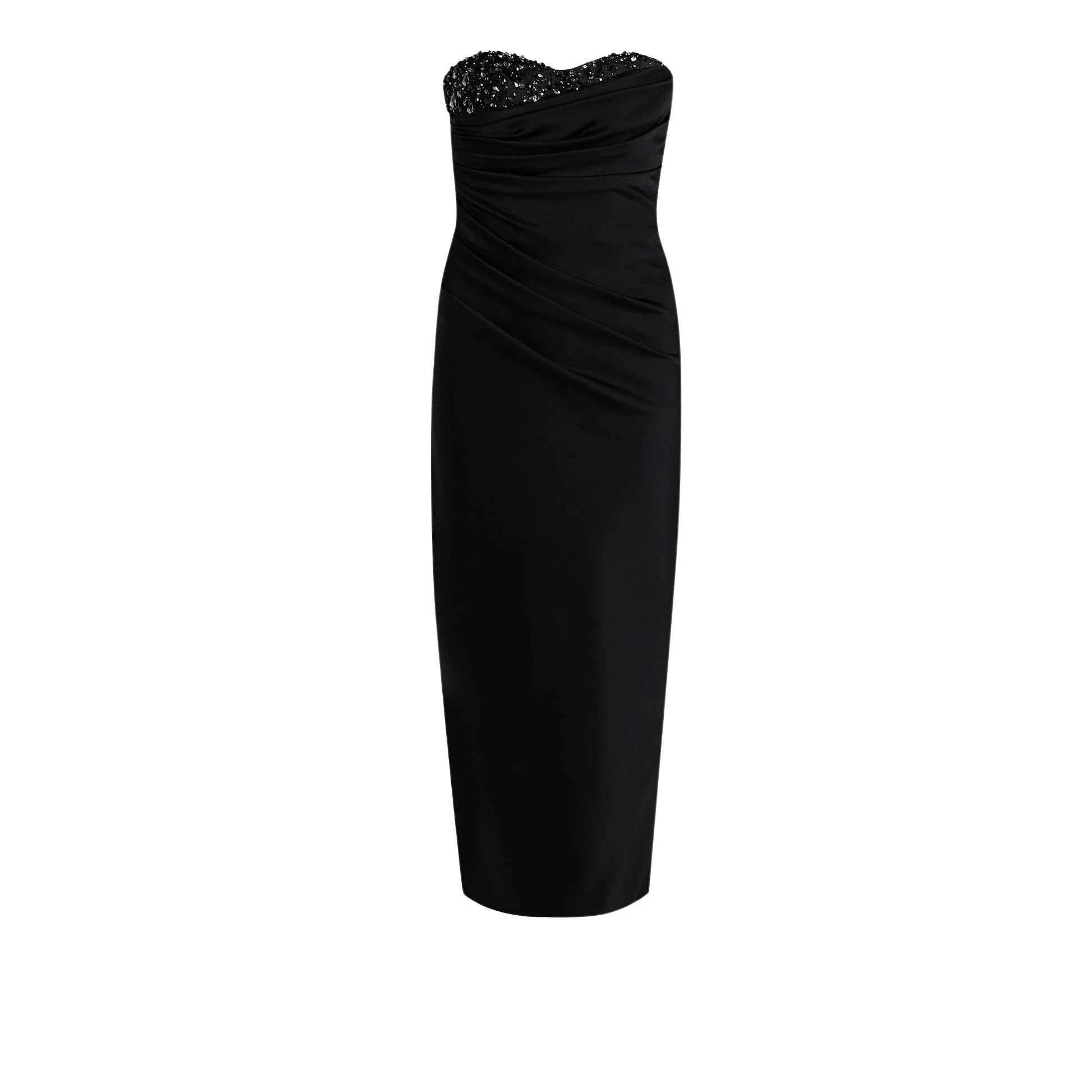 Safiyaa Danielle Black Midi Dress89555 nobg Safiyaa Danielle Black Midi Dress89555 nobg