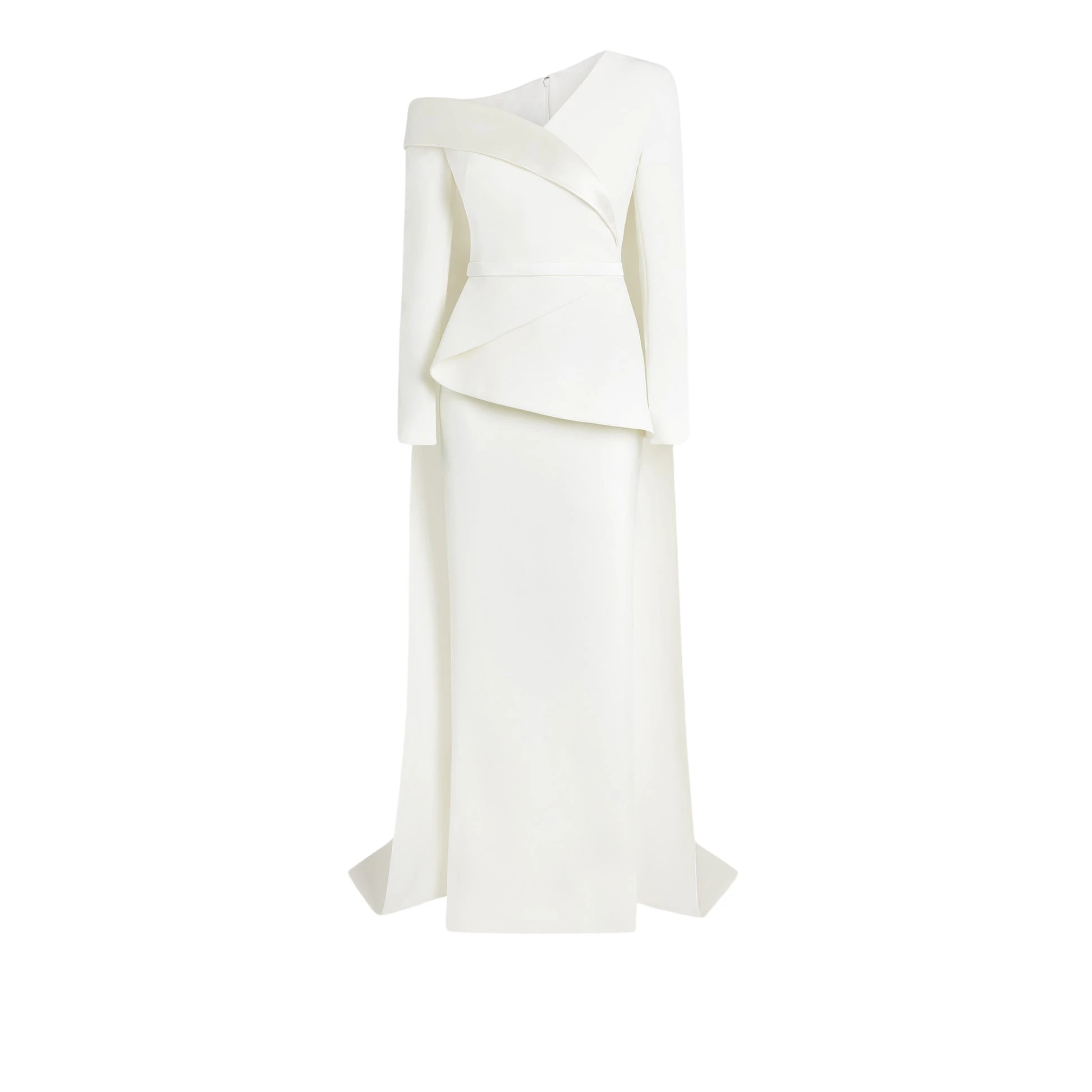 Safiyaa Davina Ivory Long Dress37980 nobg Safiyaa Davina Ivory Long Dress37980 nobg