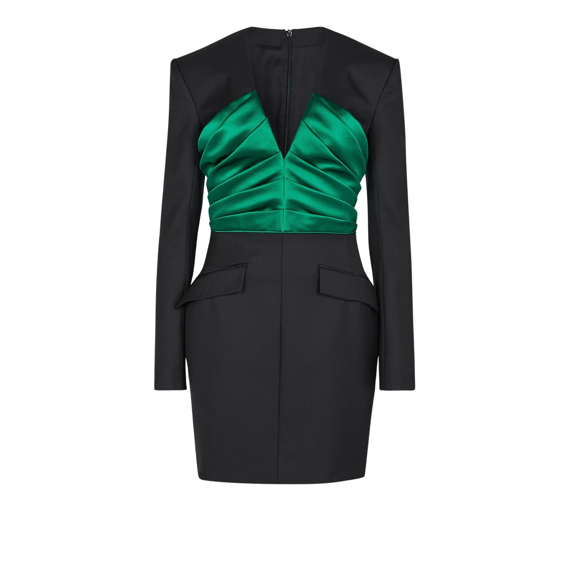 Safiyaa Di Black Jewel Green Short Dress55169 nobg Safiyaa Di Black Jewel Green Short Dress55169 nobg