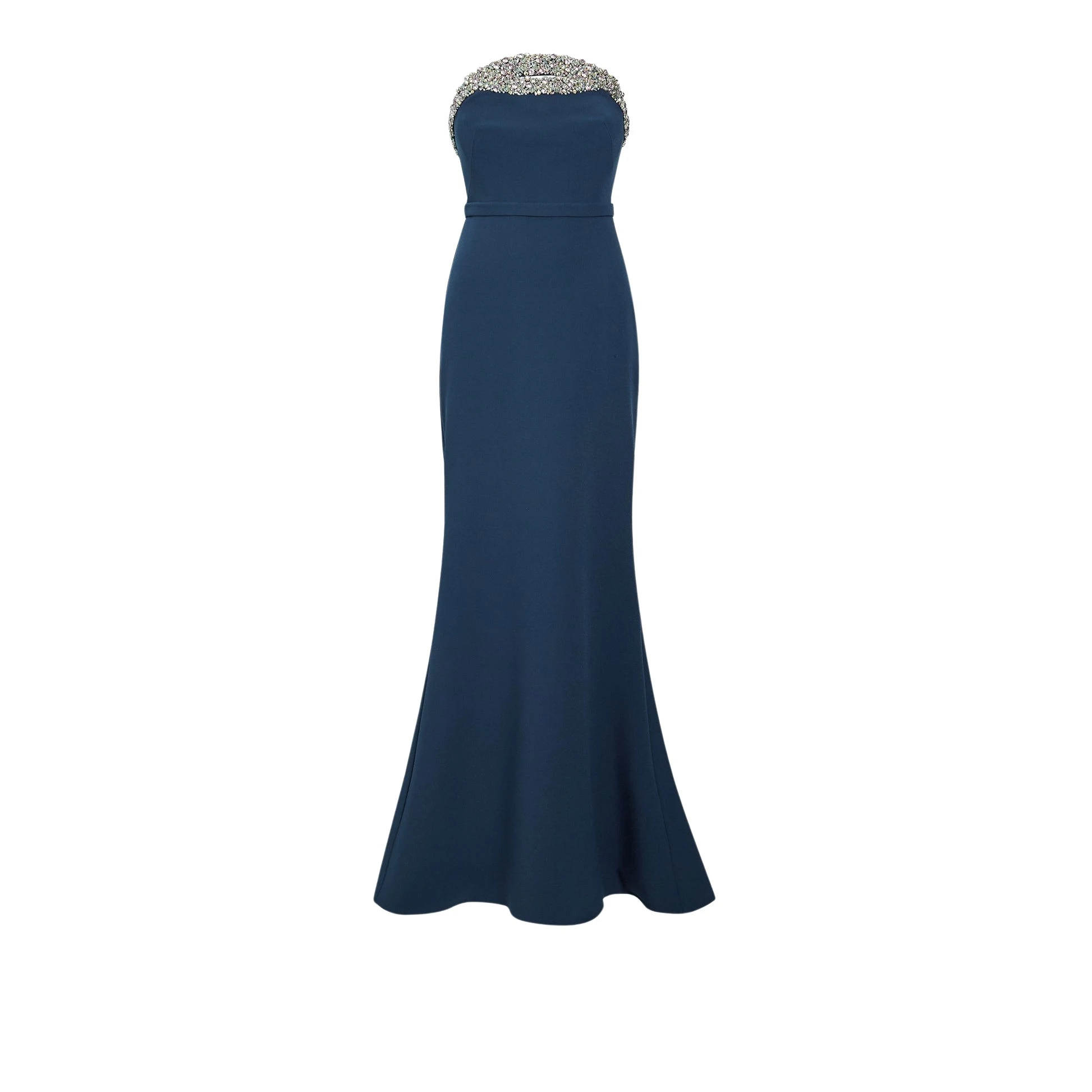 Safiyaa Donatella Ink Blue Long Dress93883 nobg Safiyaa Donatella Ink Blue Long Dress93883 nobg