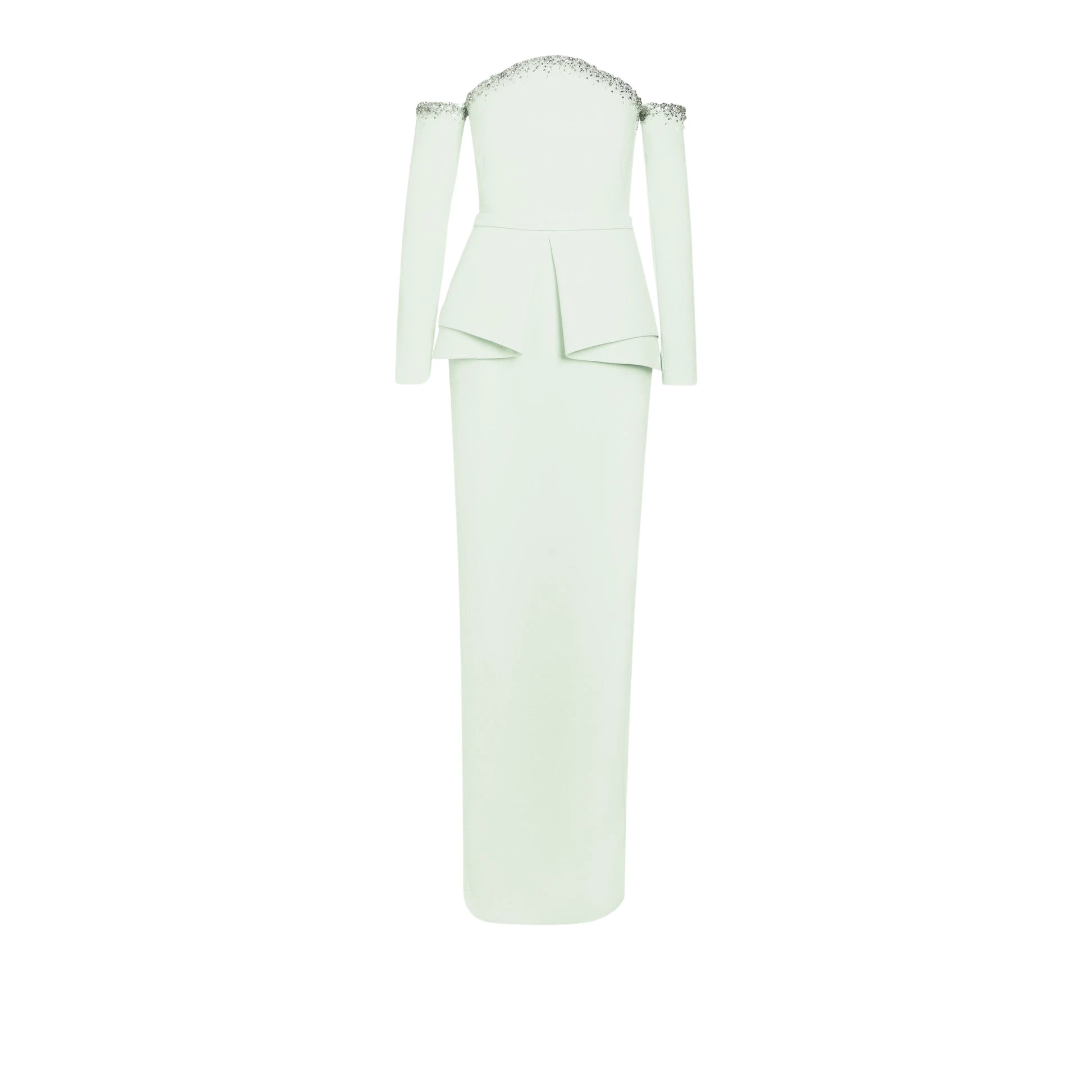 Safiyaa Giuliana Spearmint Long Dress33491 nobg Safiyaa Giuliana Spearmint Long Dress33491 nobg