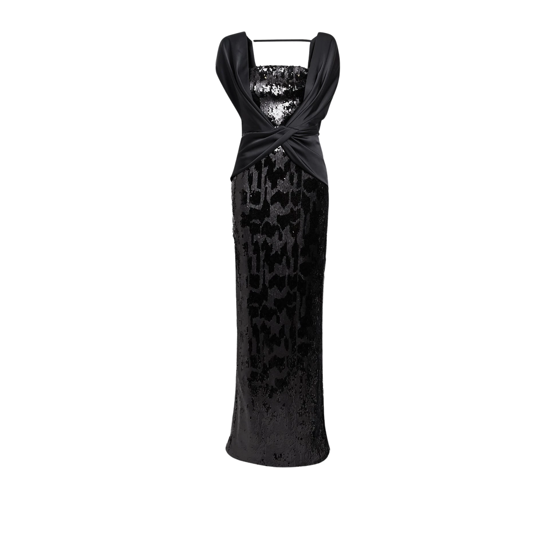 Safiyaa Harri Black Long Dress24098 nobg Safiyaa Harri Black Long Dress24098 nobg