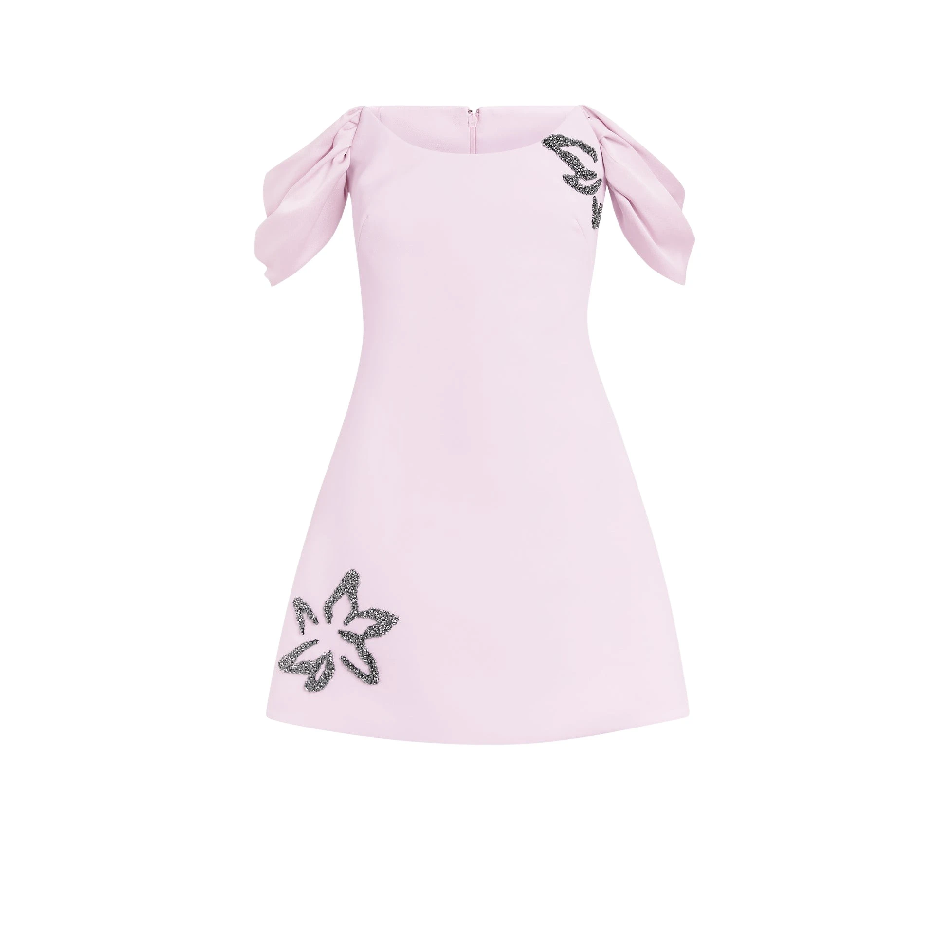 Safiyaa Ixia Lilac Snow Short Dress35407 nobg Safiyaa Ixia Lilac Snow Short Dress35407 nobg