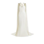 Safiyaa Lilien Ivory long Dress48641 nobg Safiyaa Lilien Ivory long Dress48641 nobg