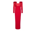 Safiyaa Liza Crimson Red Long Dress71198 nobg Safiyaa Liza Crimson Red Long Dress71198 nobg