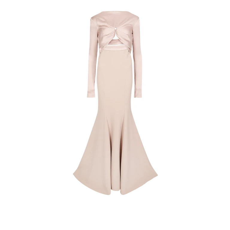 Safiyaa Lucy Adobe Rose Long Dress42417 nobg