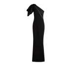 Safiyaa Maelys Embroidered Black Long Dress40269 nobg