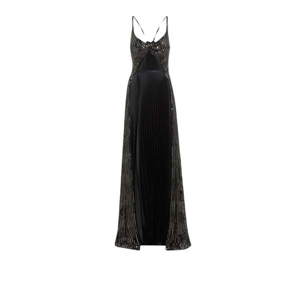 Safiyaa Sofia Black Long Dress24969 nobg