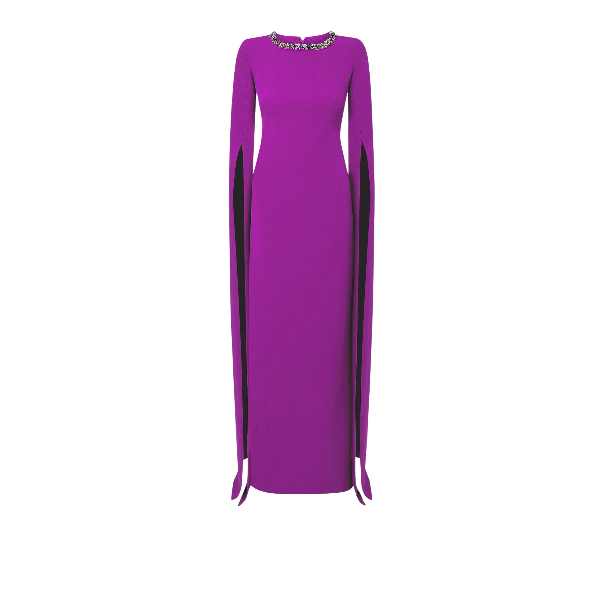 Safiyaa Talina Magenta Long Dress15360 nobg Safiyaa Talina Magenta Long Dress15360 nobg