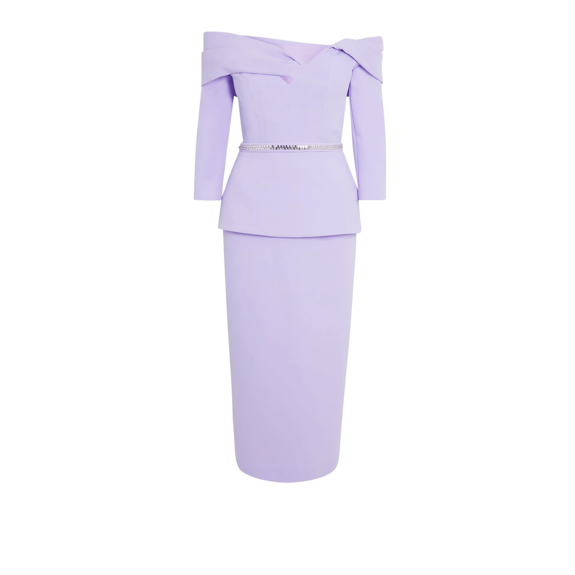 Safiyaa Tinsley Verbena Midi Dress With Embroidered Belt75175 nobg Safiyaa Tinsley Verbena Midi Dress With Embroidered Belt75175 nobg