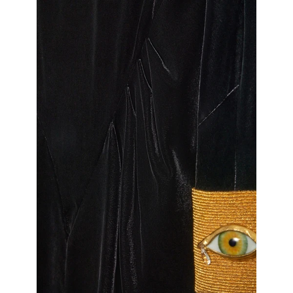 Cuffed Velvet Dress - Image 5