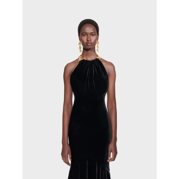 Draped Dove Dress - Image 5