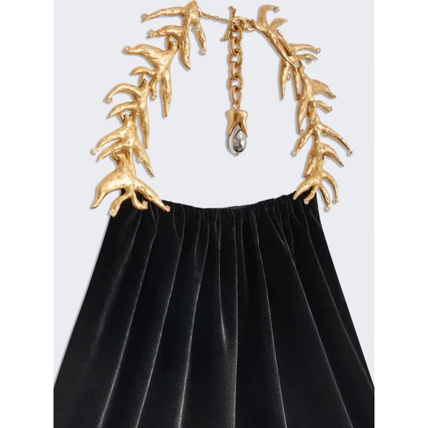 Draped Dove Dress - Image 6