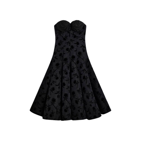 Schiaparelli Jacquard Bustier Dress47677 nobg