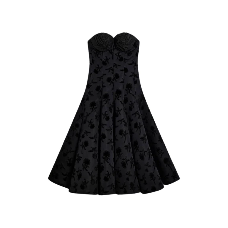 Schiaparelli Jacquard Bustier Dress47677 nobg