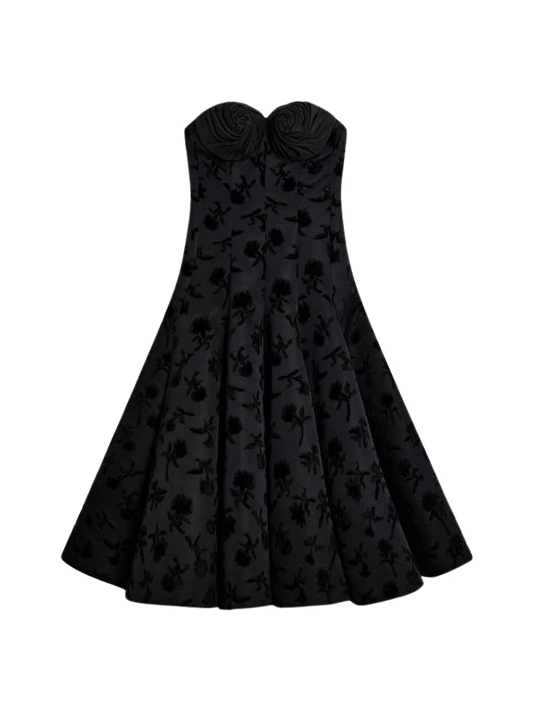 Schiaparelli Jacquard Bustier Dress47677 nobg Schiaparelli Jacquard Bustier Dress47677 nobg