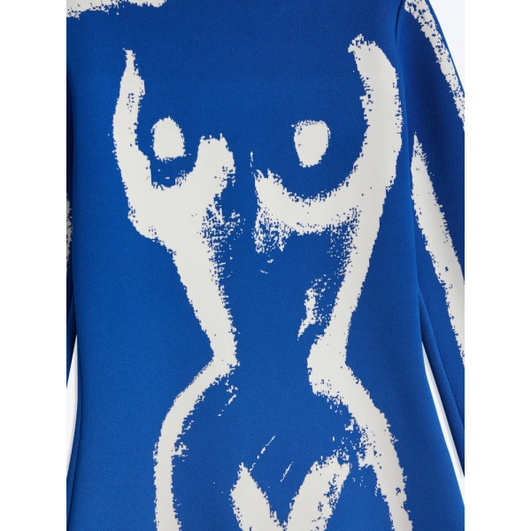 Jacquard Trompe L’Oeil Dress - Image 6