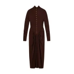 Schiaparelli Long Draped Dress46109 nobg