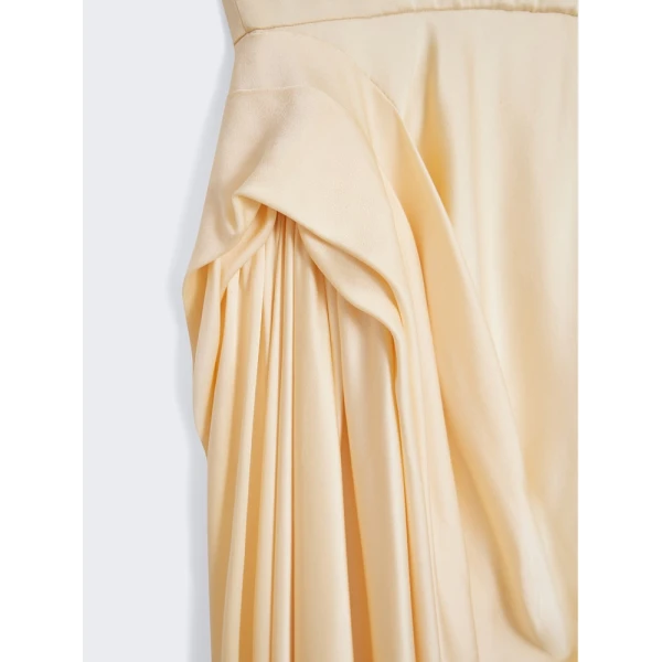 Long Stoup Bustier Dress - Image 6