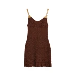 Schiaparelli Smocked Knit Dress99878 nobg