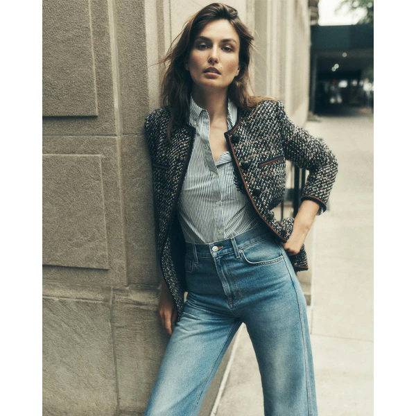 Alessia Bouclé Tweed Jacket - Image 7