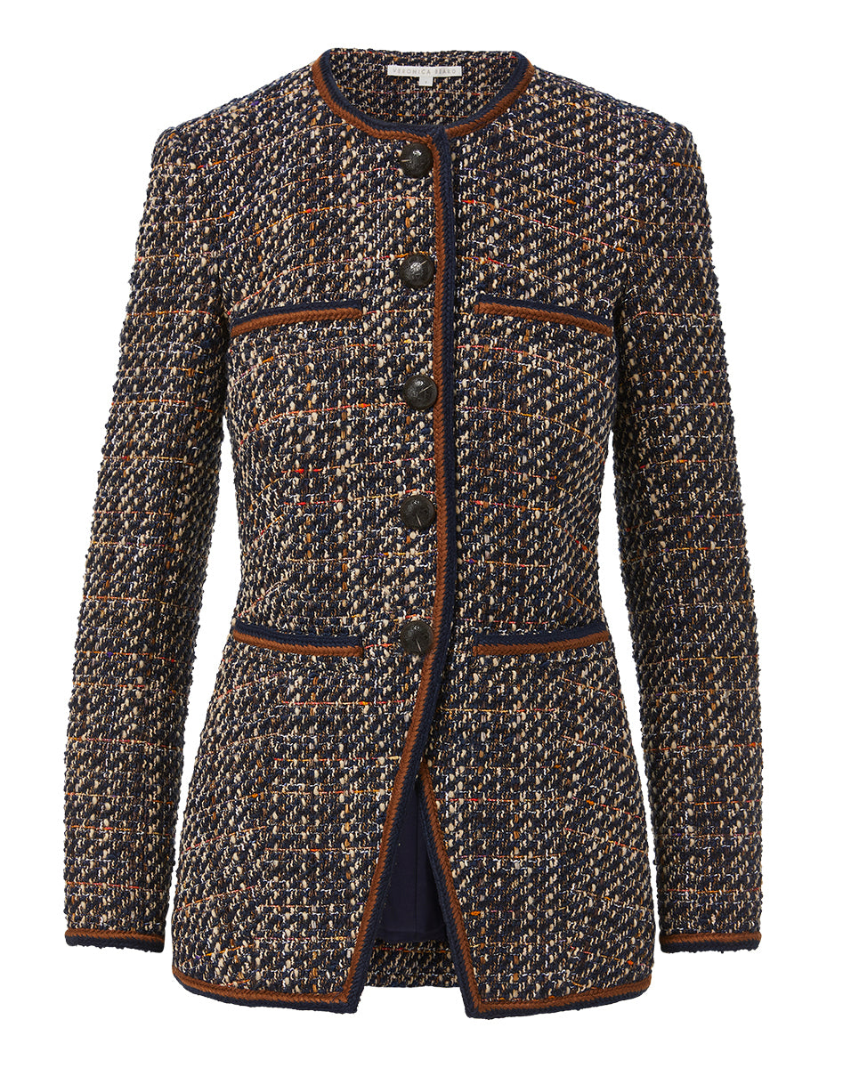 Veronica Beard Alessia Bouclé Tweed Jacket