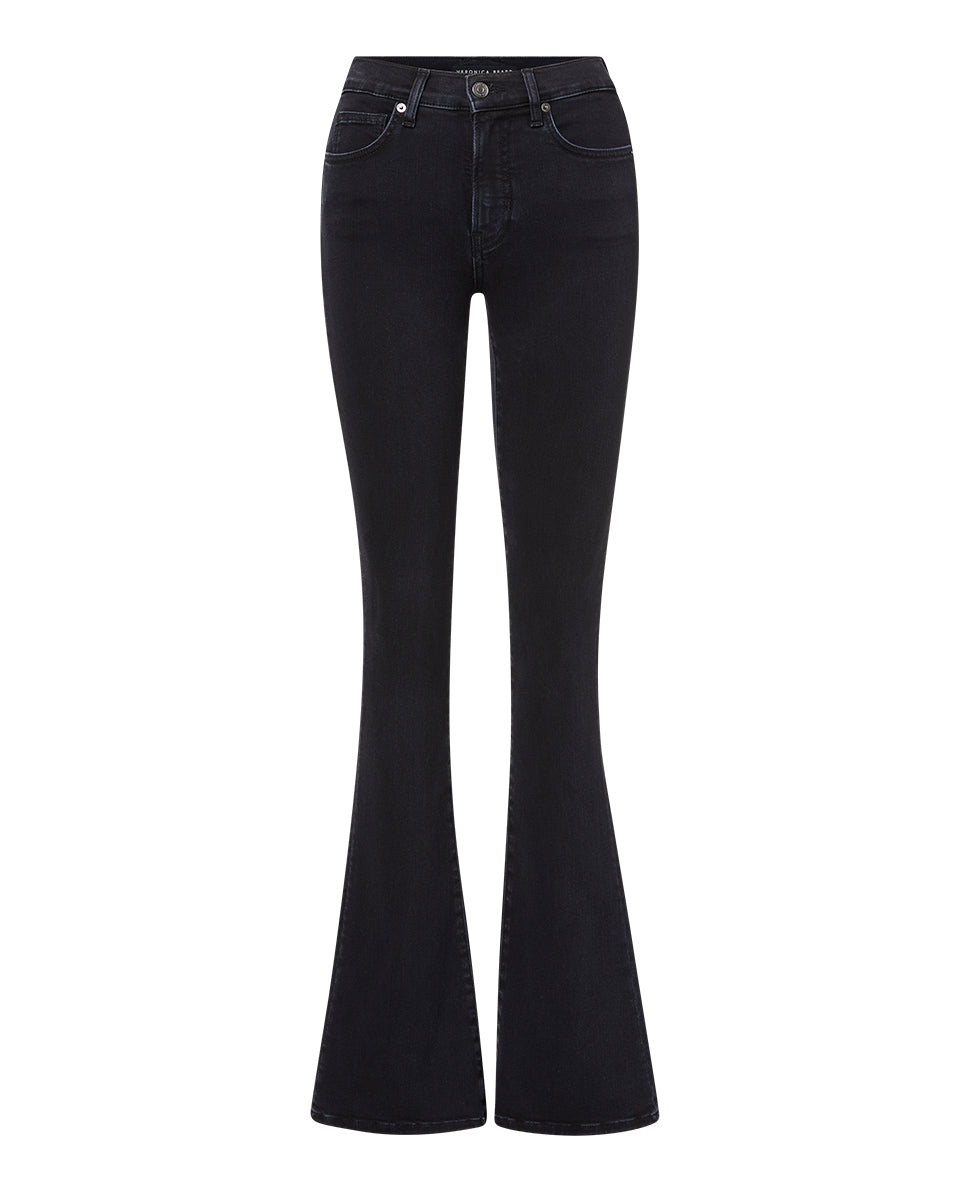 Veronica Beard Beverly Skinny-Flare Jean