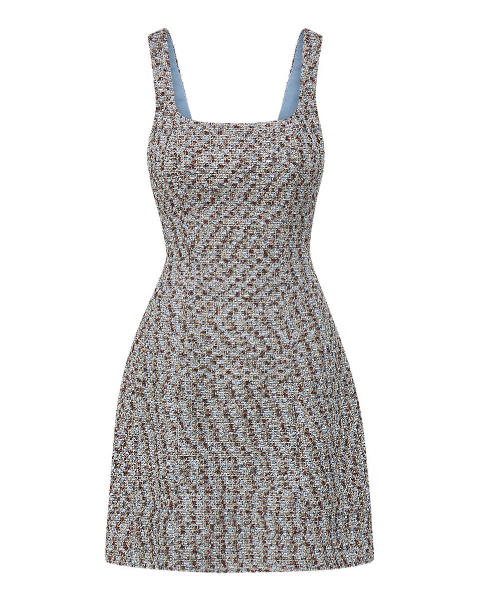 Veronica Beard Delphine Tweed Dress