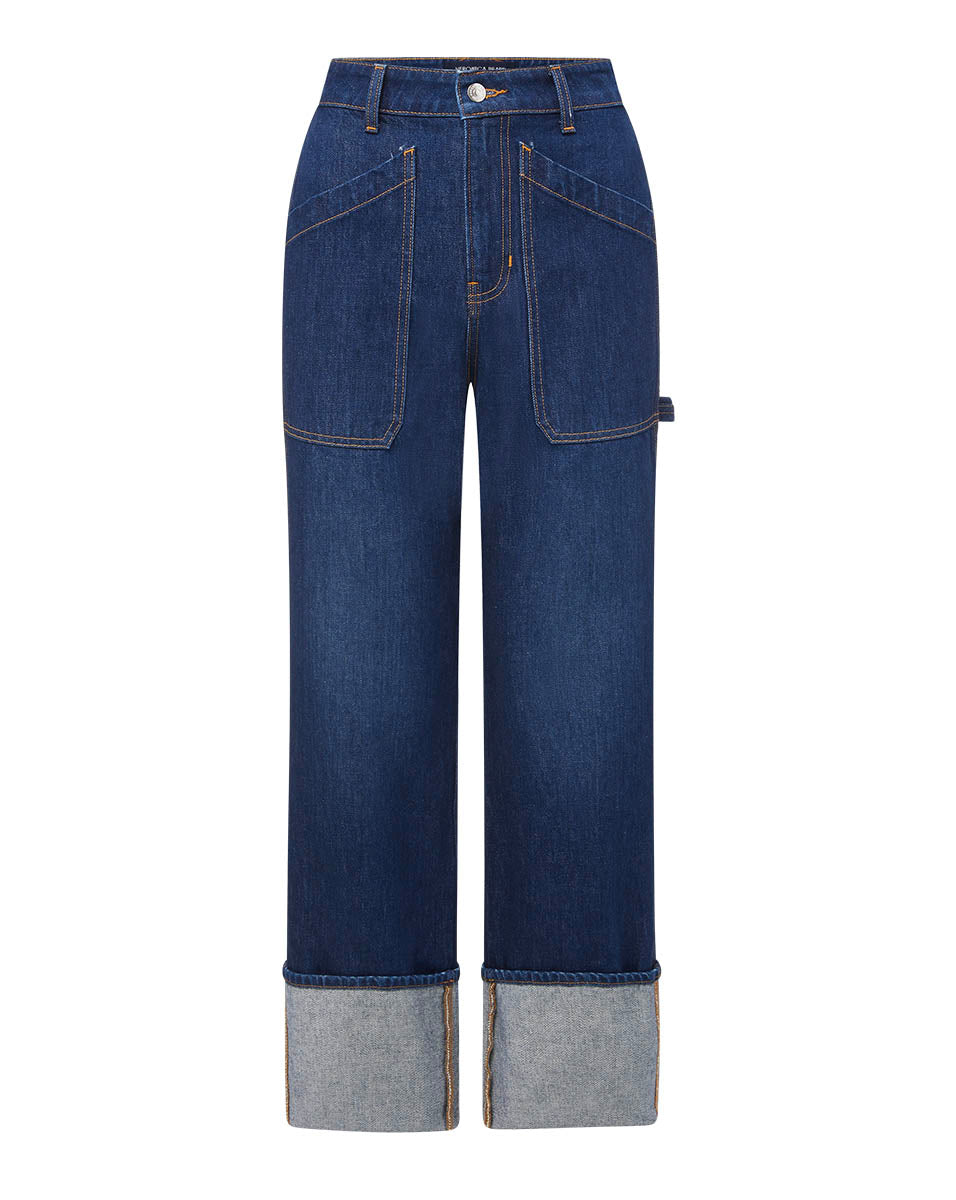 Veronica Beard Dylan Straight-Leg Jean