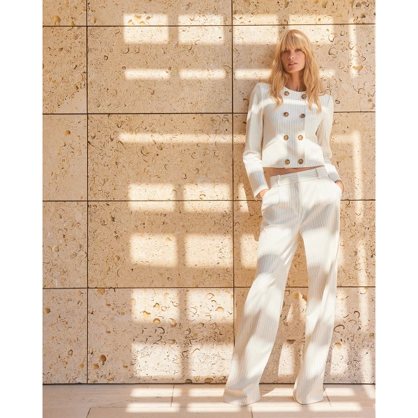 Heyser Pinstriped Pant - Image 7