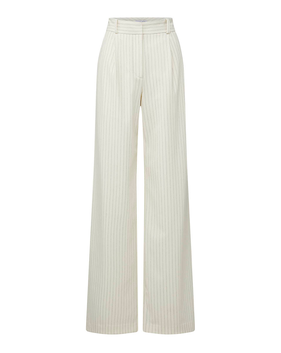 Veronica Beard Heyser Pinstriped Pant