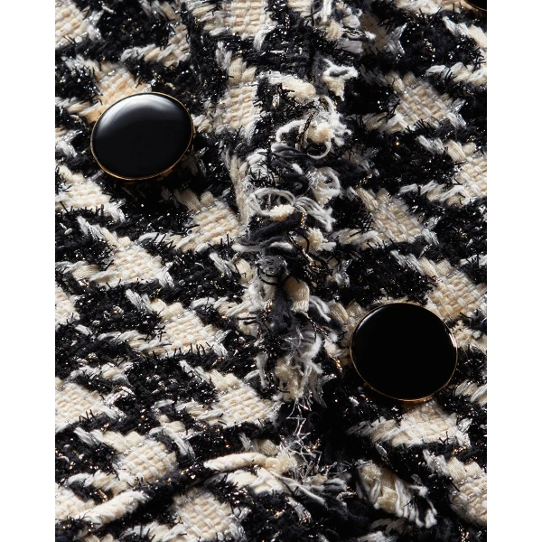 Miller Houndstooth Dickey Jacket