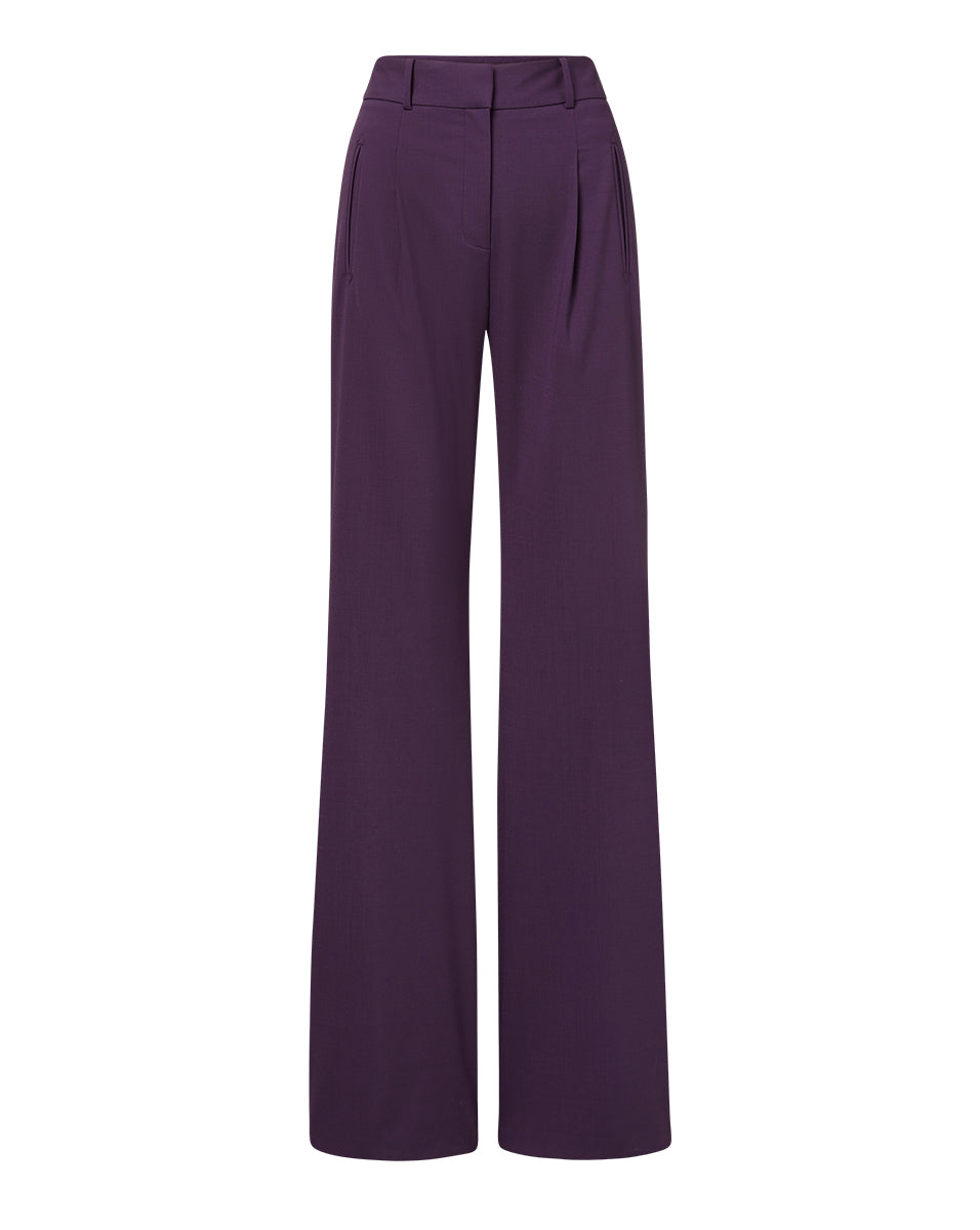 Veronica Beard Ollie Wide-Leg Pant