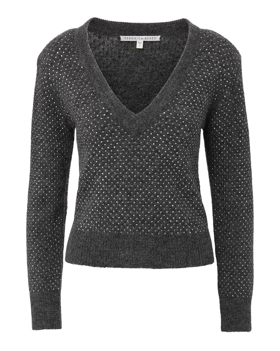 Veronica Beard Pablah Embellished Sweater