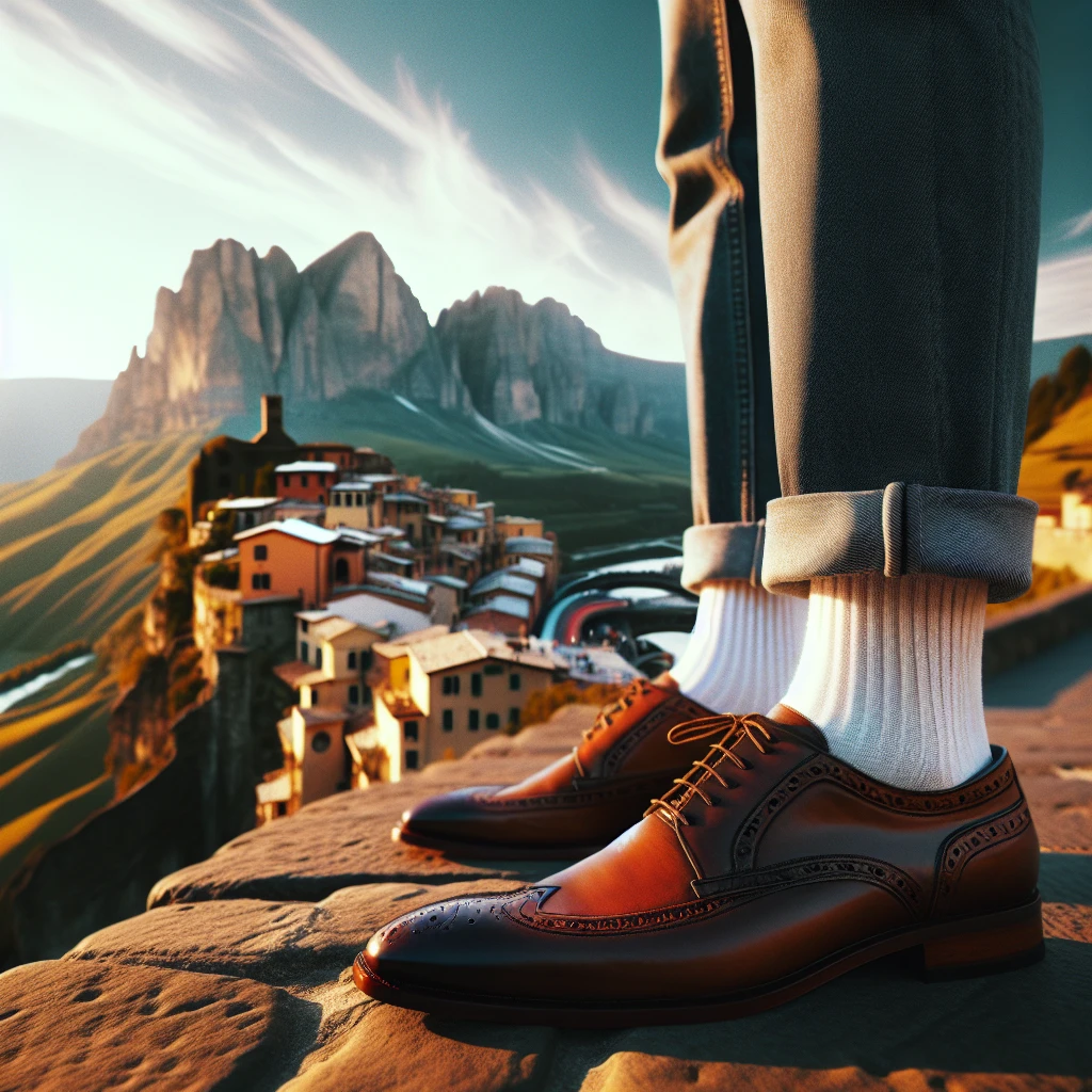 what shoes do men wear in italy