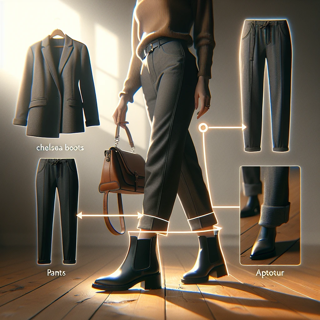 how to wear chelsea boots with work pants women