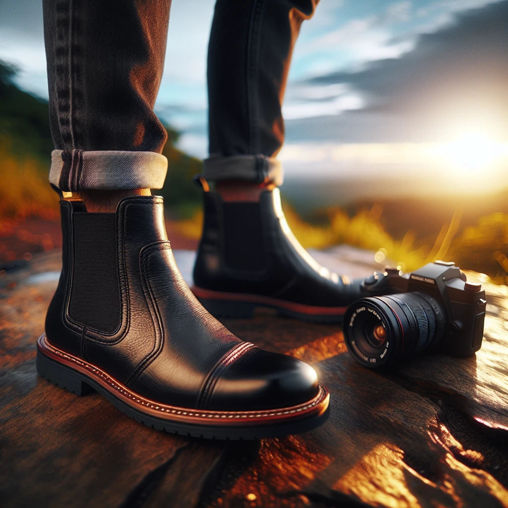 how to style black chelsea boots men
