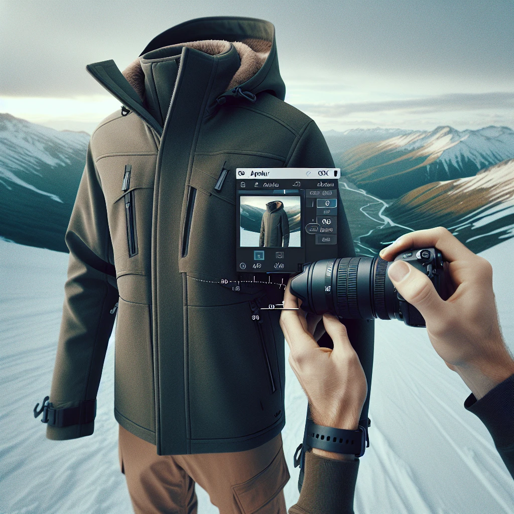how to shorten skeeve of a ski jacket