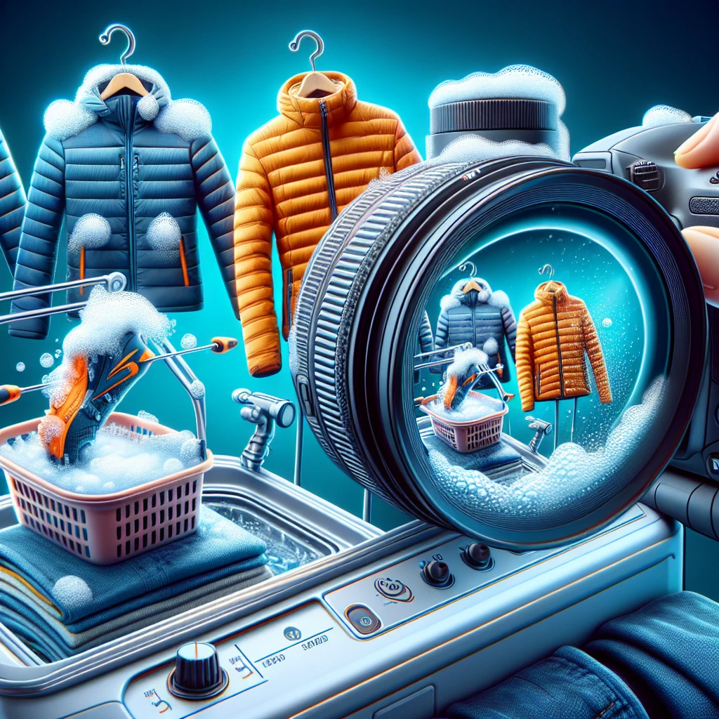 how to wash ski jacket and pants
