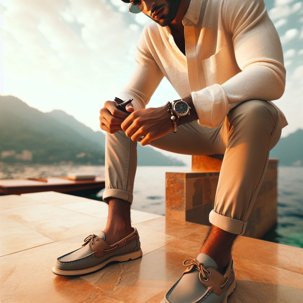 what to wear with boat shoes men