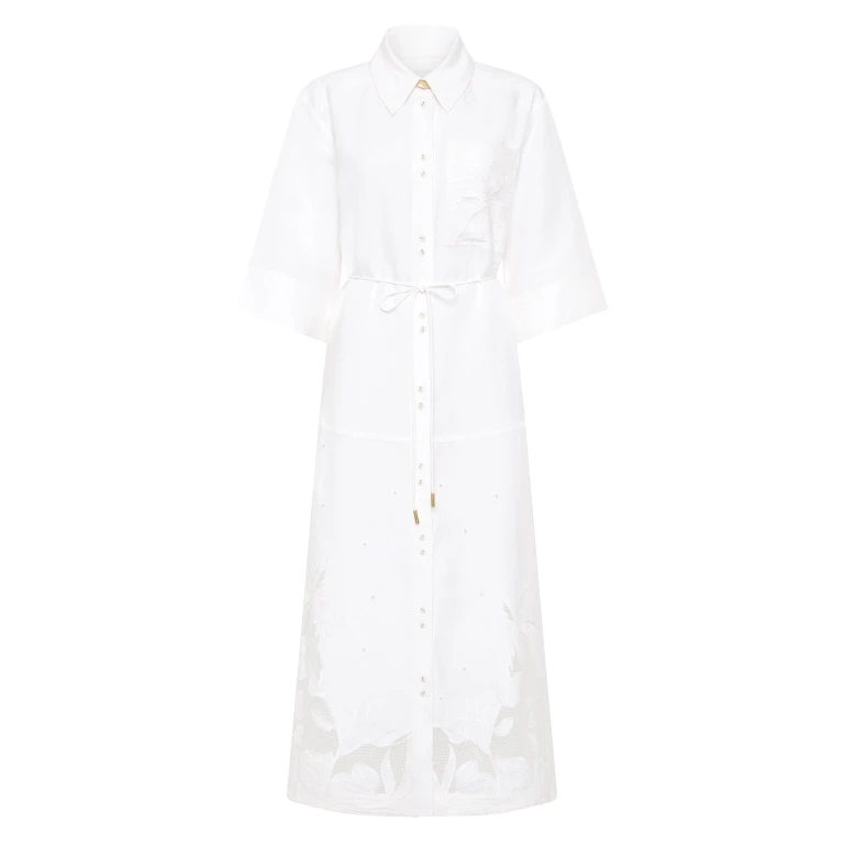 Aje Ivory dress